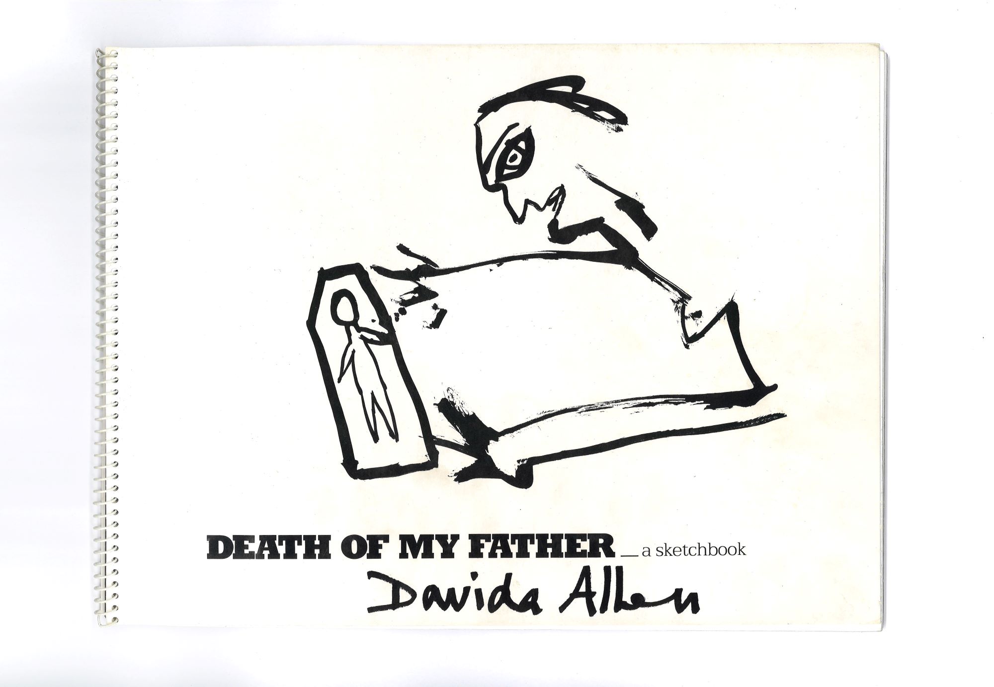 Davida Allen: Death of My Father - A Sketchbook