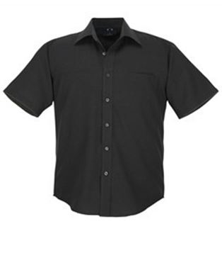 Physiotherapy Uniform Shirt - Oasis Mens Short Sleeve Charcoal