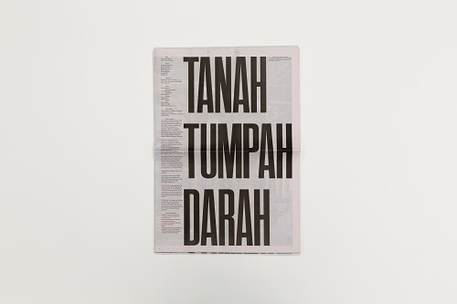Taring Padi Reader: Tanah Tumpah Darah